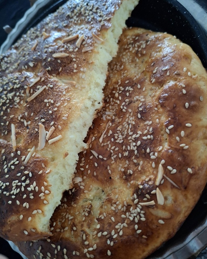 عکس فطیر (نان شیر مال)