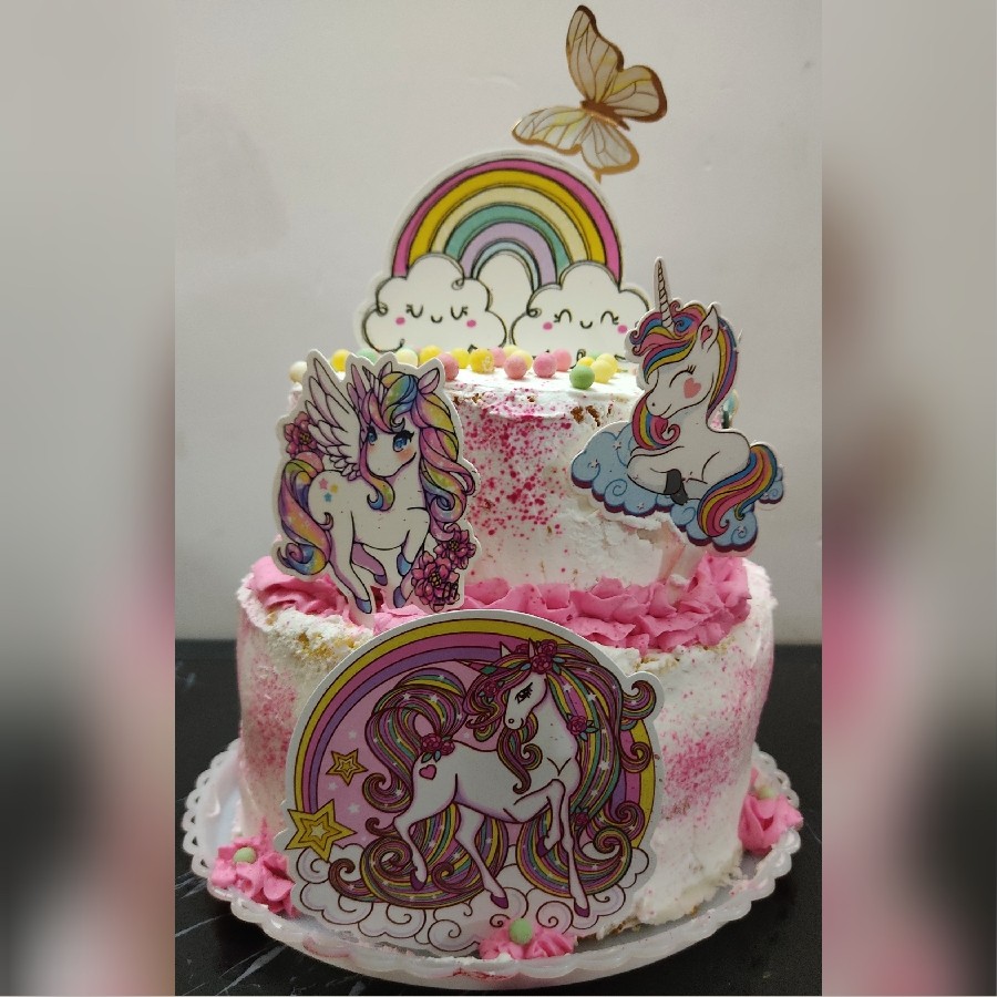 کیک دو طبقه