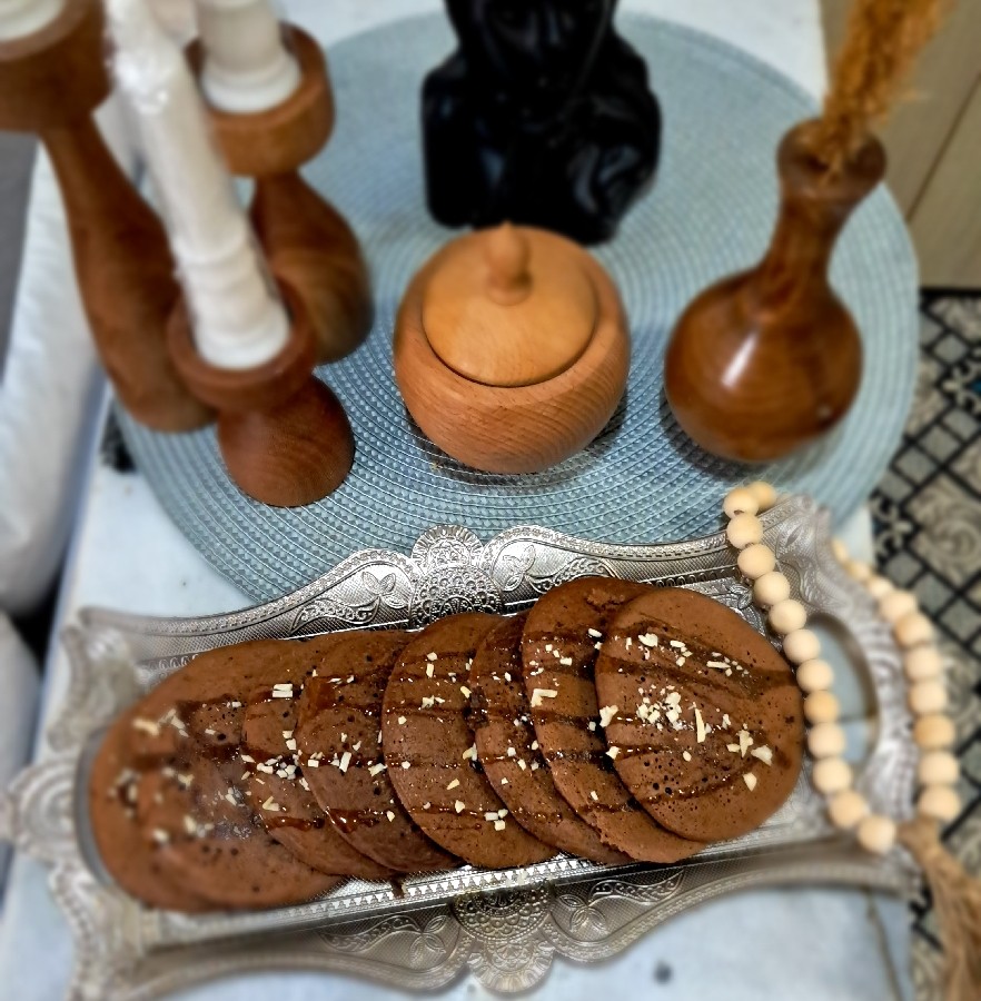 عکس پنکیک کاکائویی