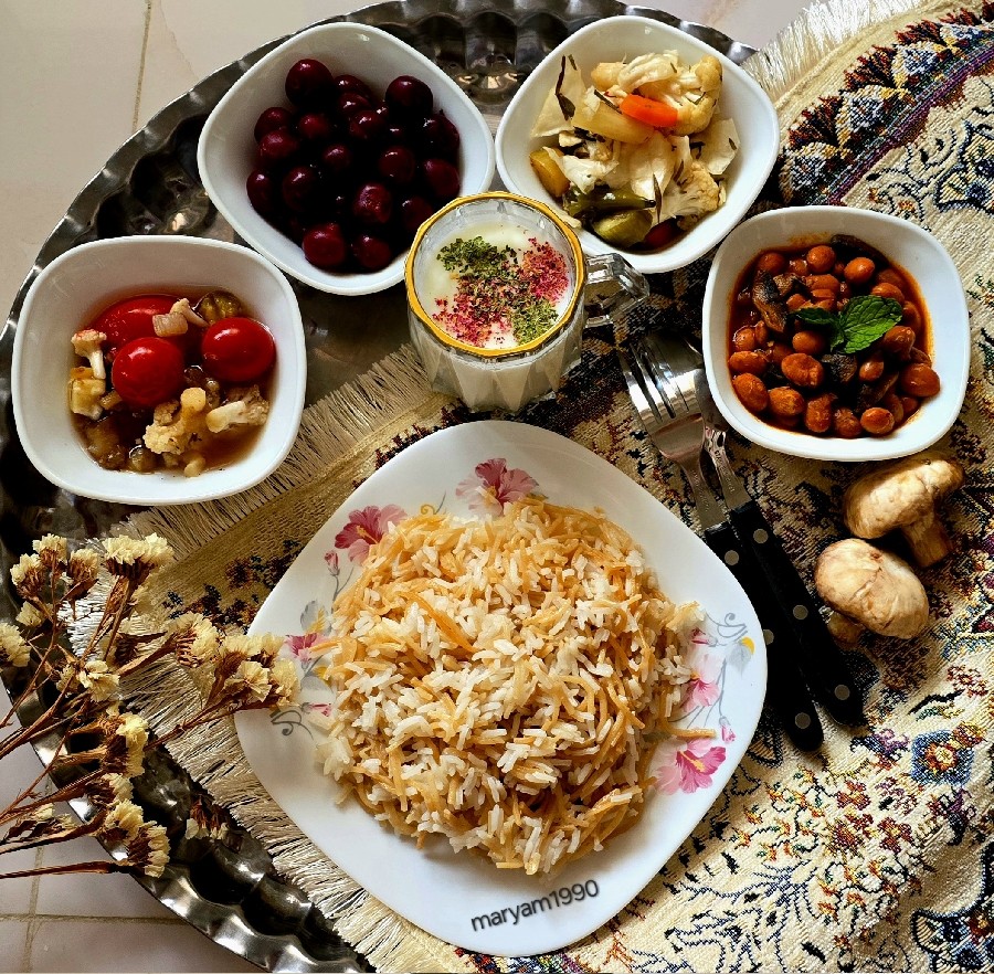 عکس رشته پلو 