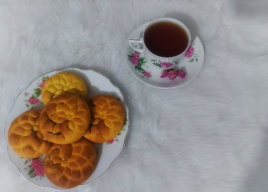 عکس کلوچه خرمایی