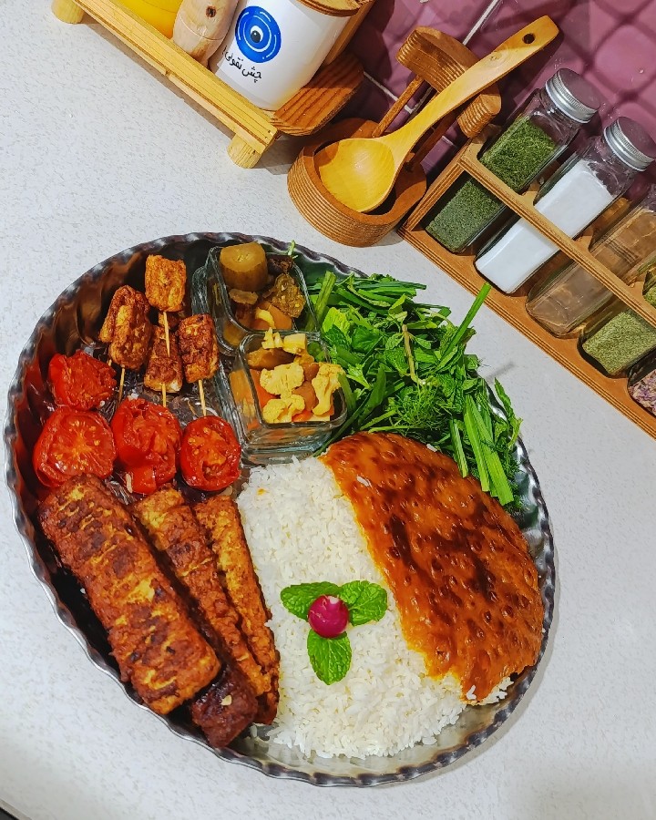 عکس کباب تابه ایی مرغ 
