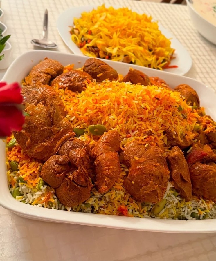 عکس چلو گوشت 