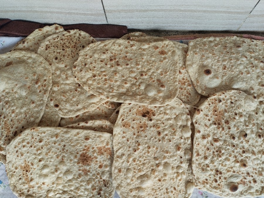 عکس نان خانگی 