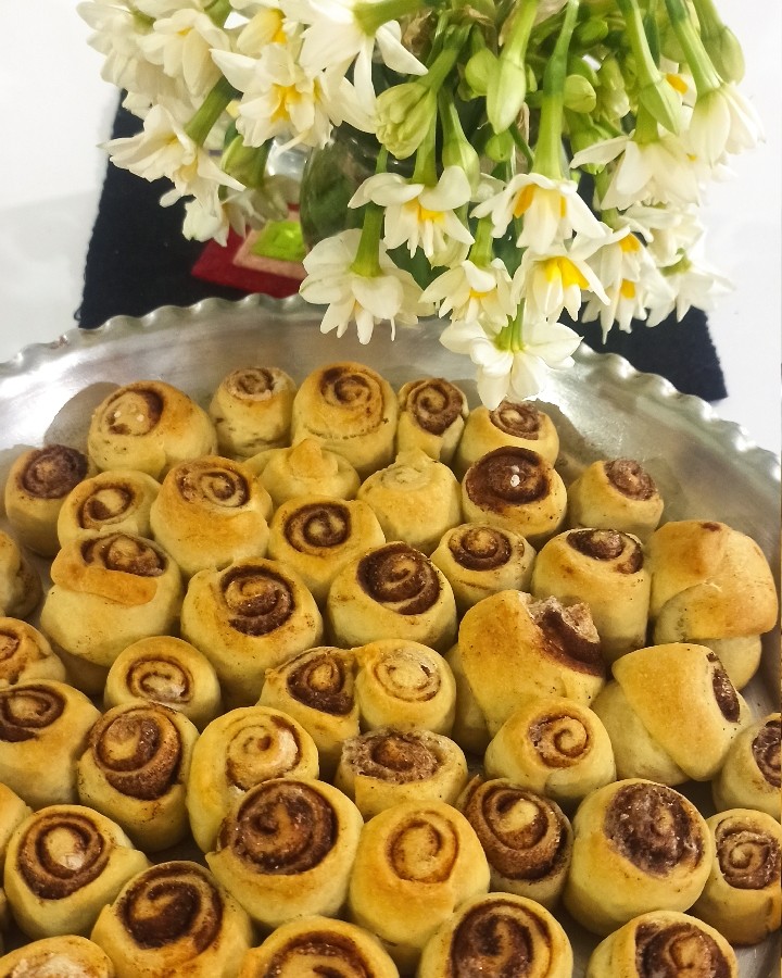 عکس رول دارچینی 