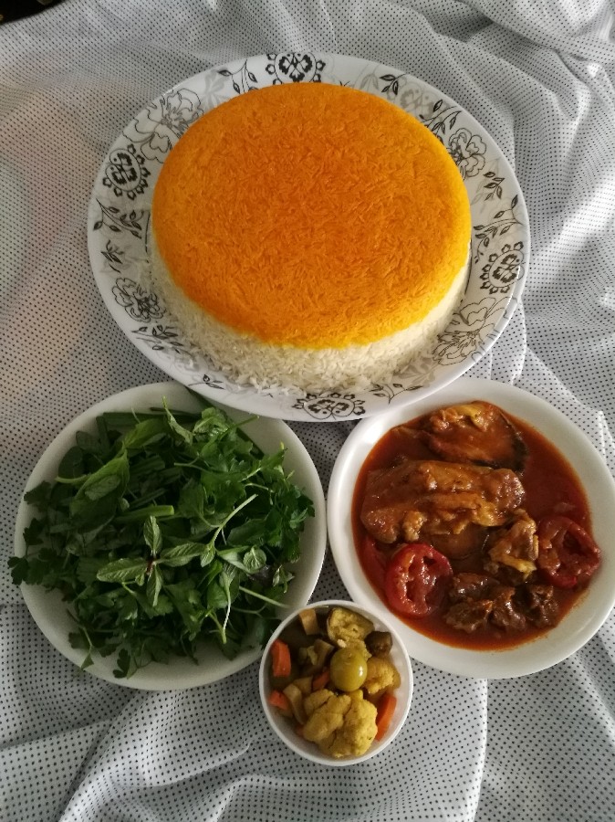 عکس خورش بادمجان