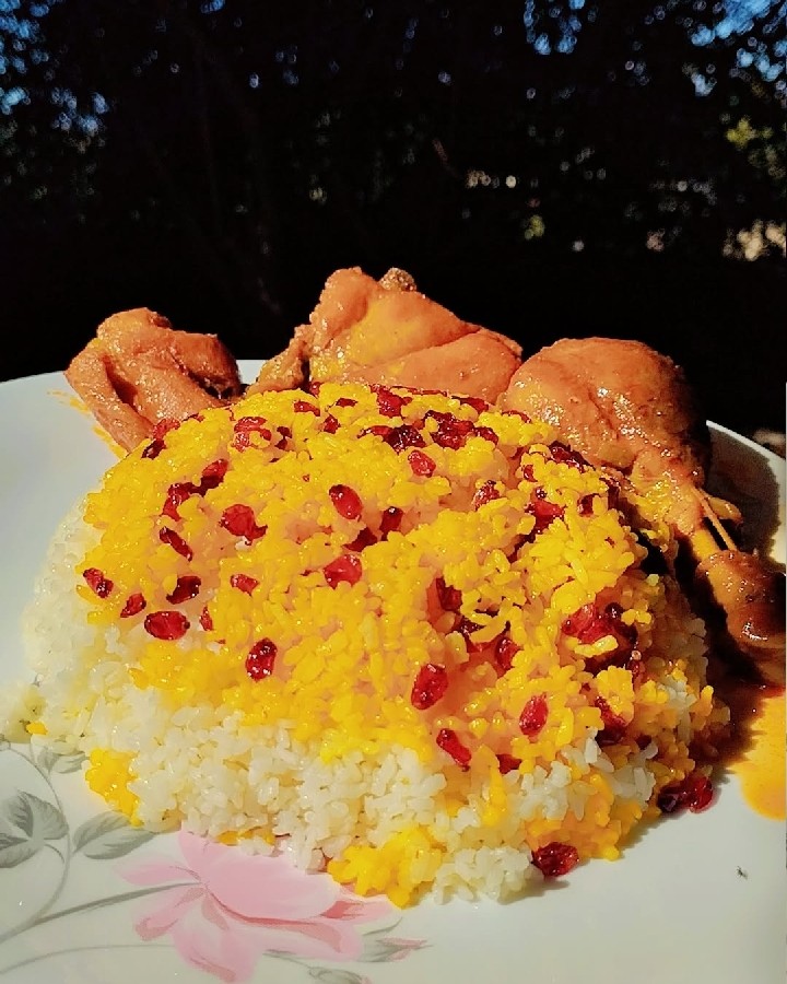 زرشک پلوبامرغ