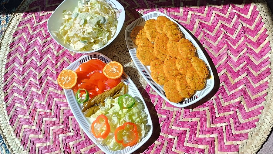 عکس کتلت مرغ