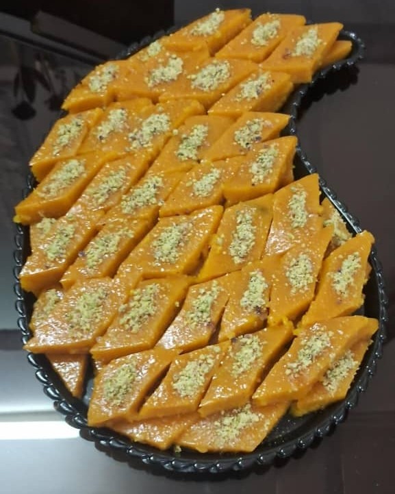 عکس حلوا برنجی
