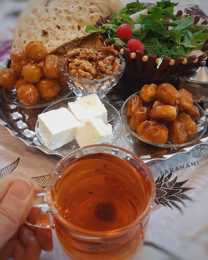 عکس افطار روز اول، ماه رمضان