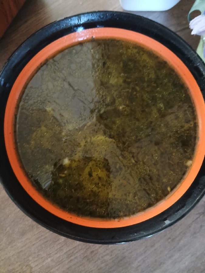 عکس شوربای سبزی.