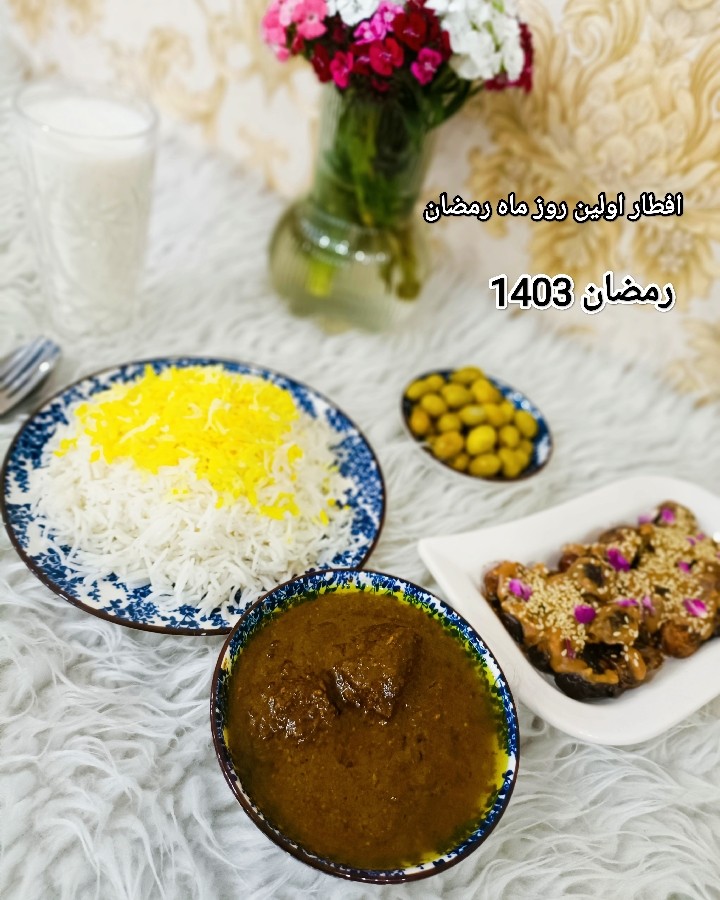 عکس فسنجون مرغ 