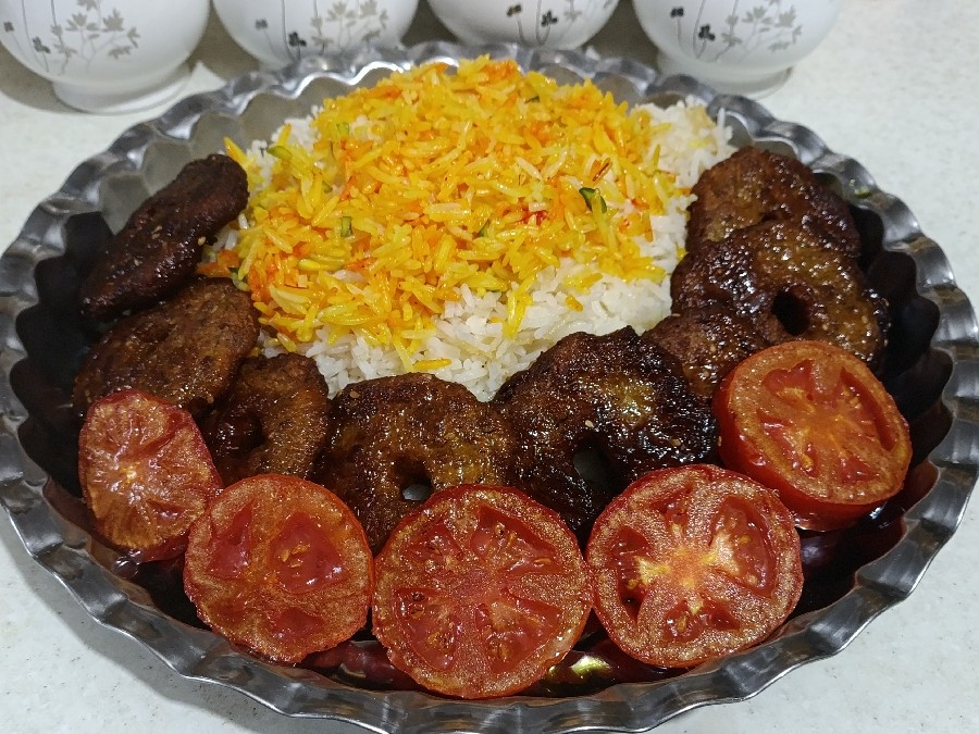 عکس شامی همراه برنج 