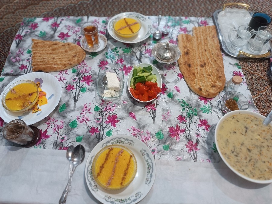 عکس افطاری ساده ی