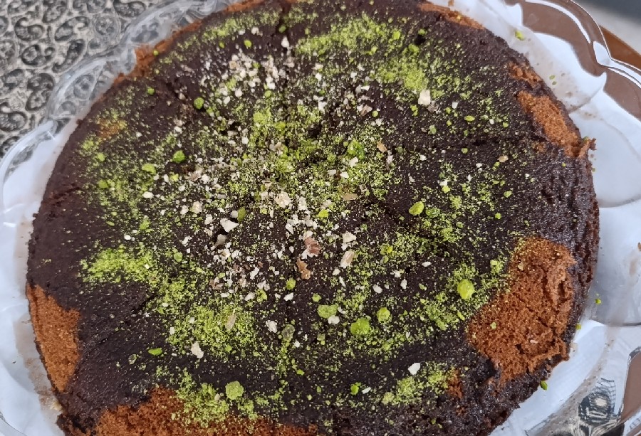 عکس کیک شکلاتی خیس