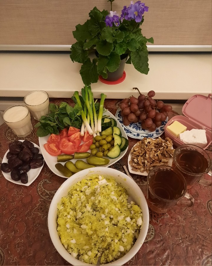عکس افطار روز دوم