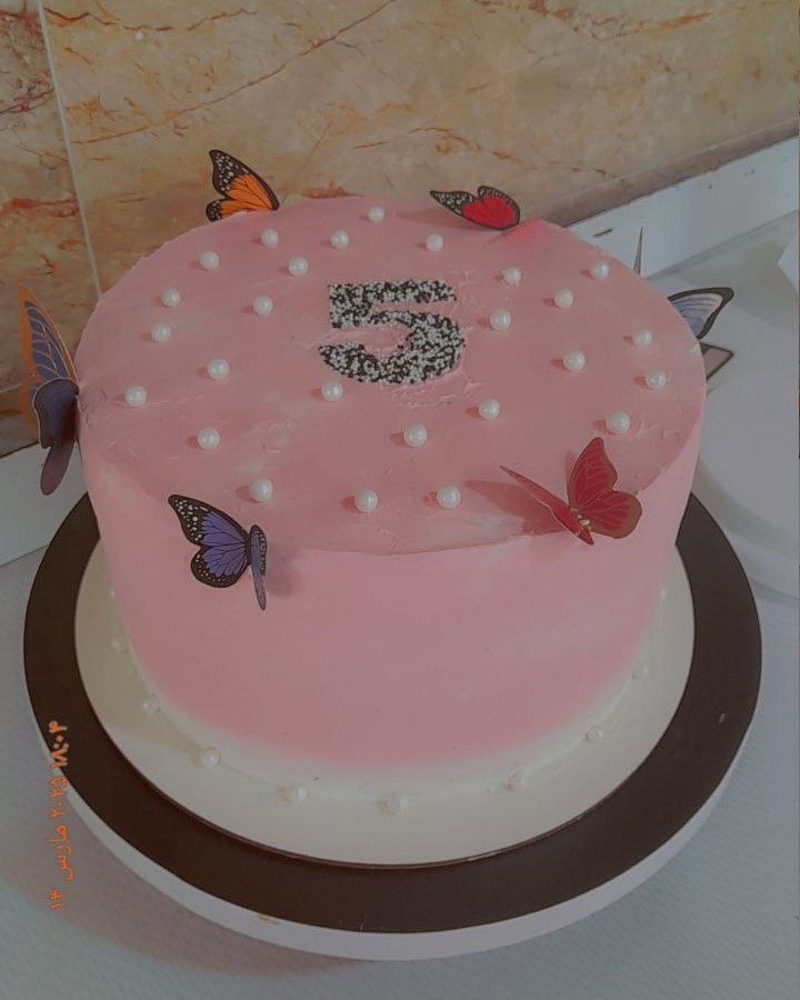 عکس کیک اسفنجی