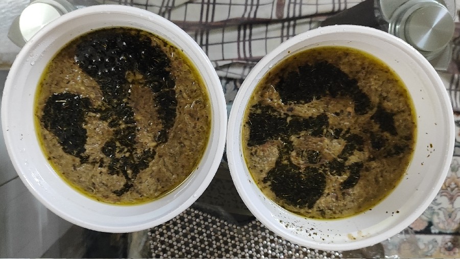 عکس آش شله قلمکار نذری