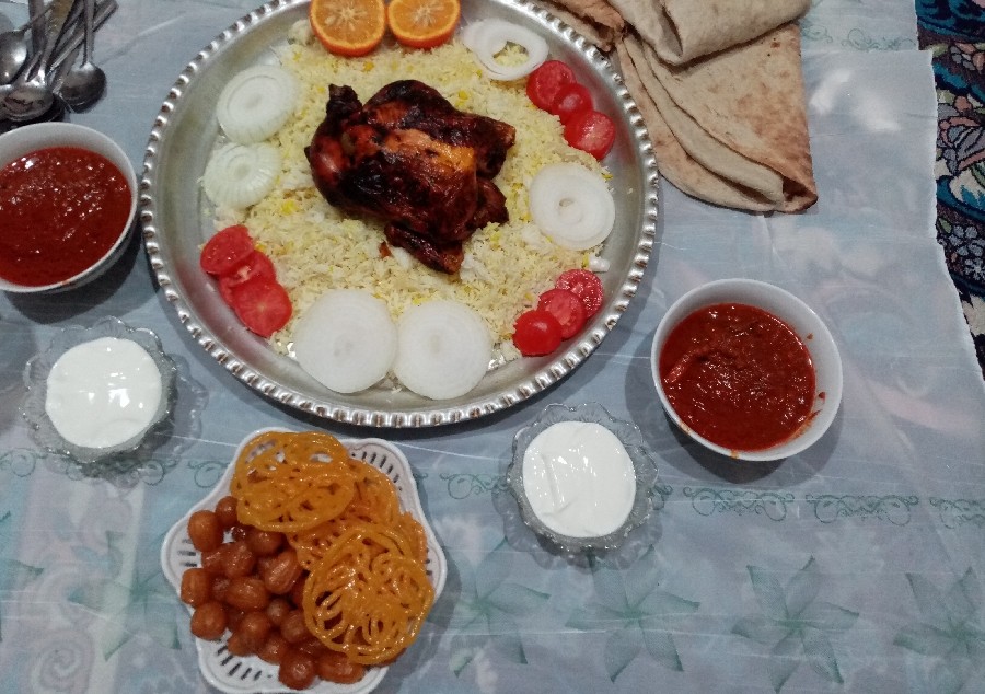 عکس افطار خوشمزه 