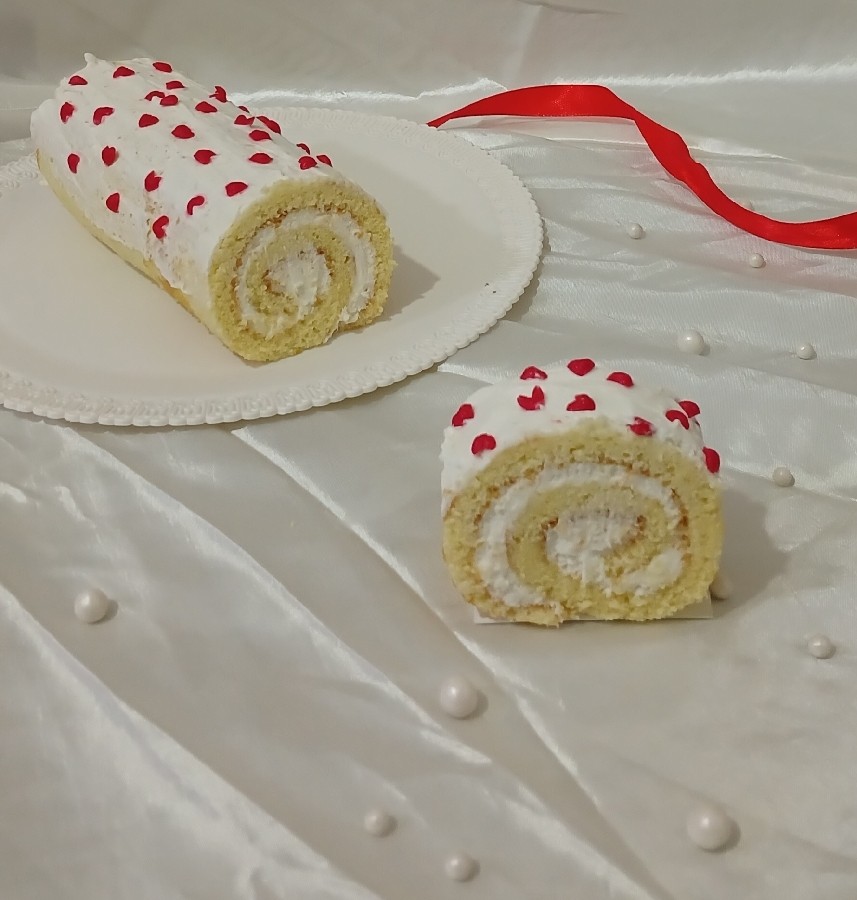 عکس رولت خامه ای 