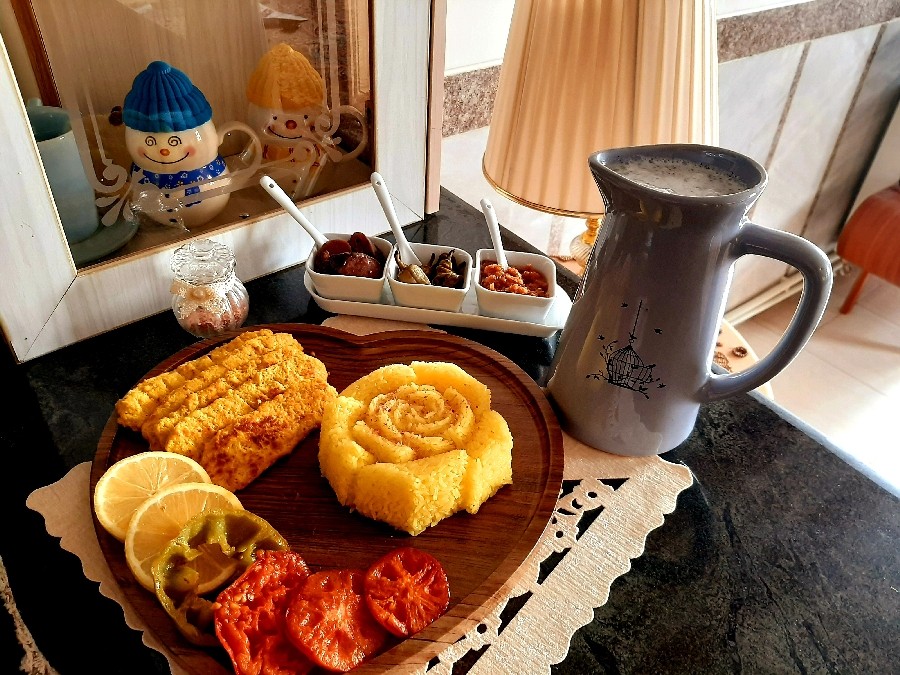 عکس  کباب تابه ای مرغ