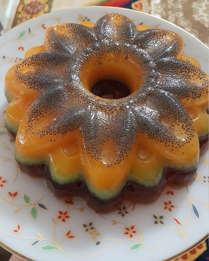 عکس ژله خاکشیر راحت
