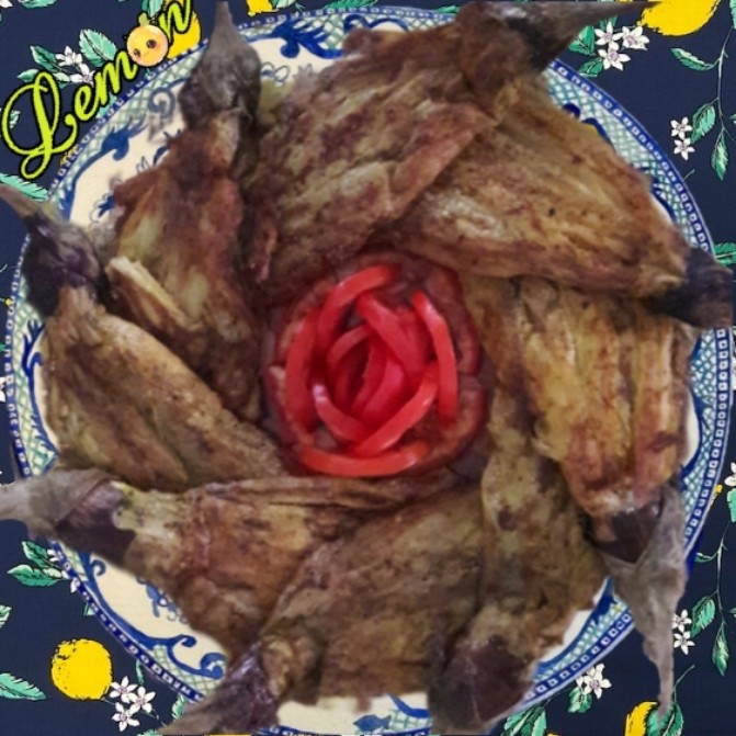 عکس بادمجان سوخاری فیلیپینی