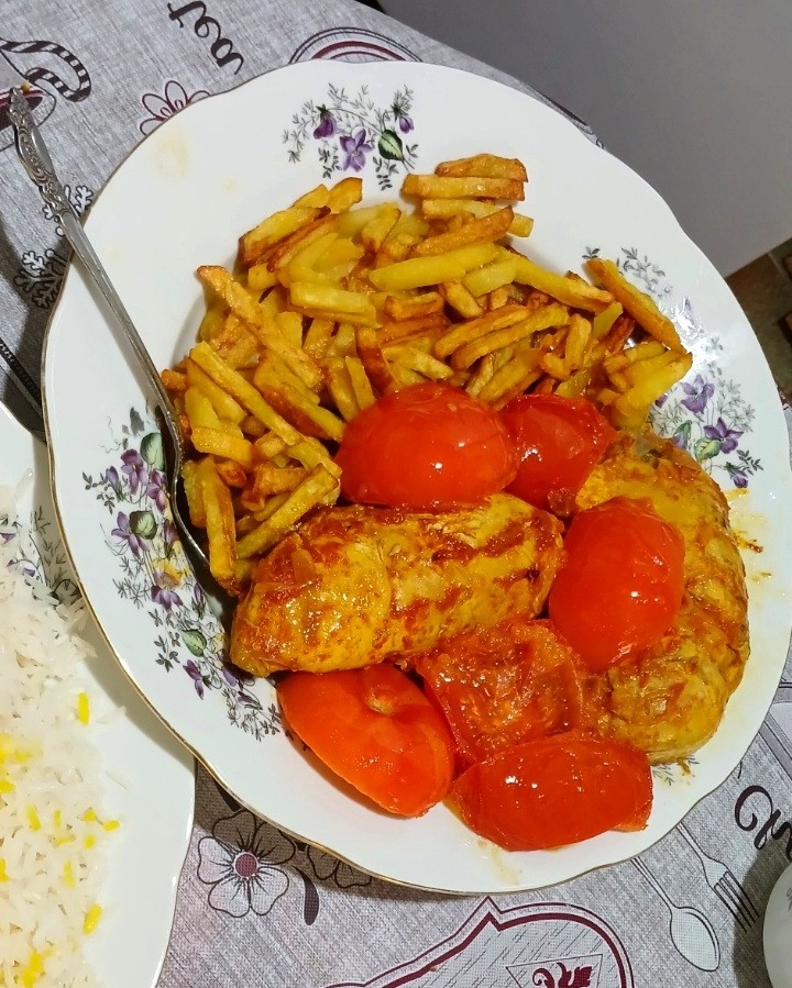 عکس سفره افطاری