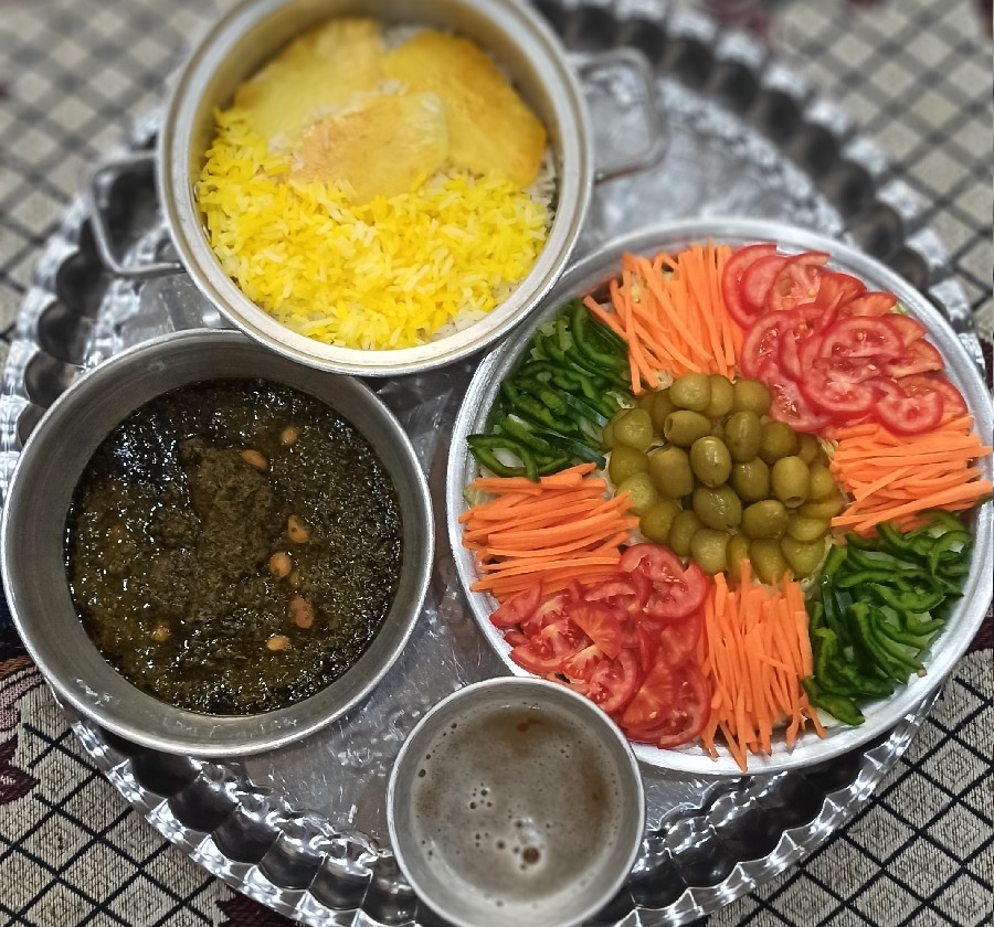 عکس قورمه سبزی جان