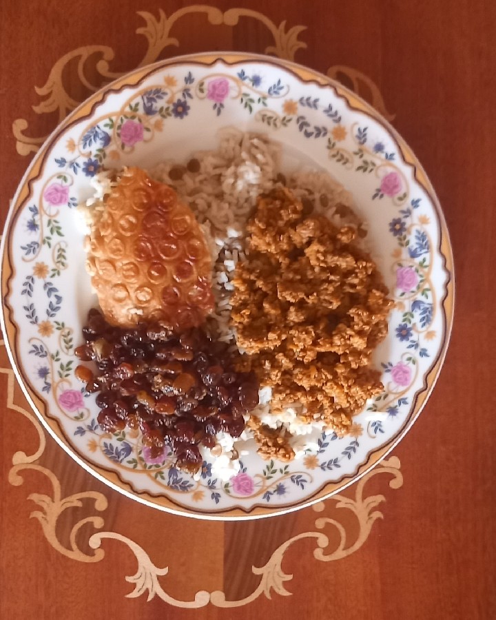 عکس عدس پلو جان