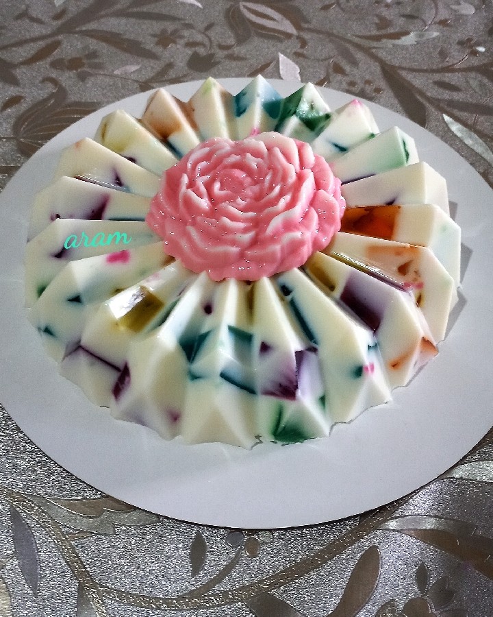 عکس دسر خرده شیشه