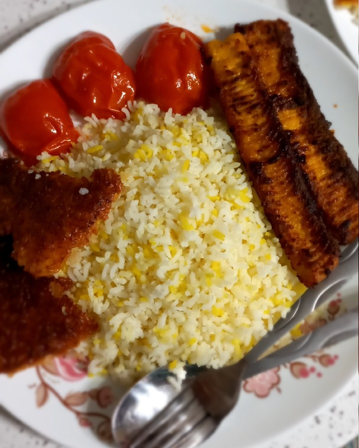 عکس کباب تابه ای مرغ