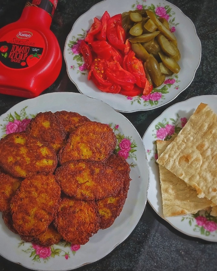 عکس کتلت گوشت 