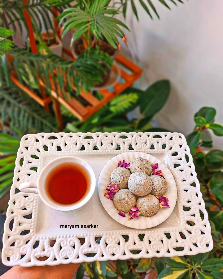 عکس شیرینی هل و چای