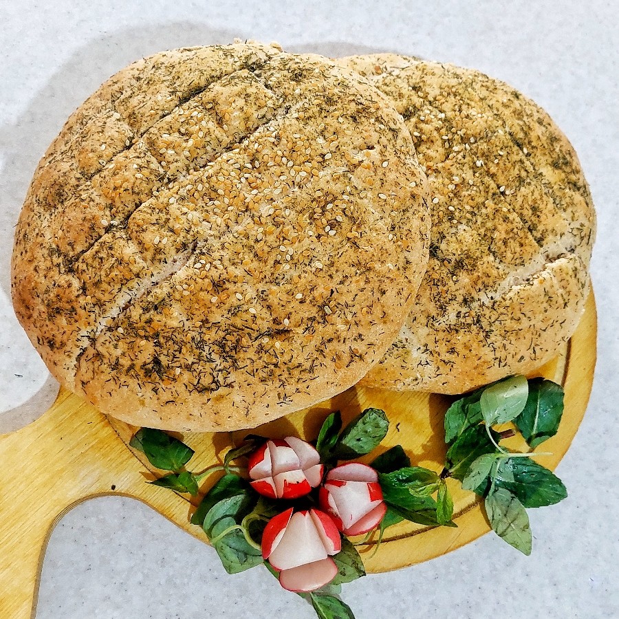 عکس نان جو سبوس دار