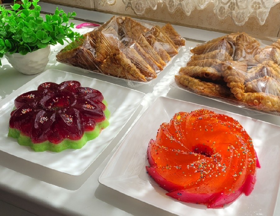 عکس سمبوسه و ژله