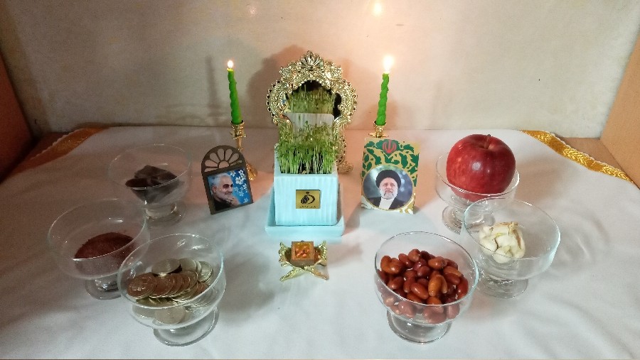 عکس هفت سین نوروز ۱۴۰۴