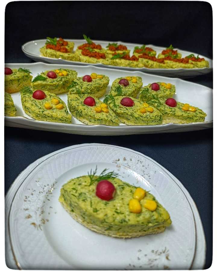 عکس راتا مرغ و شوید