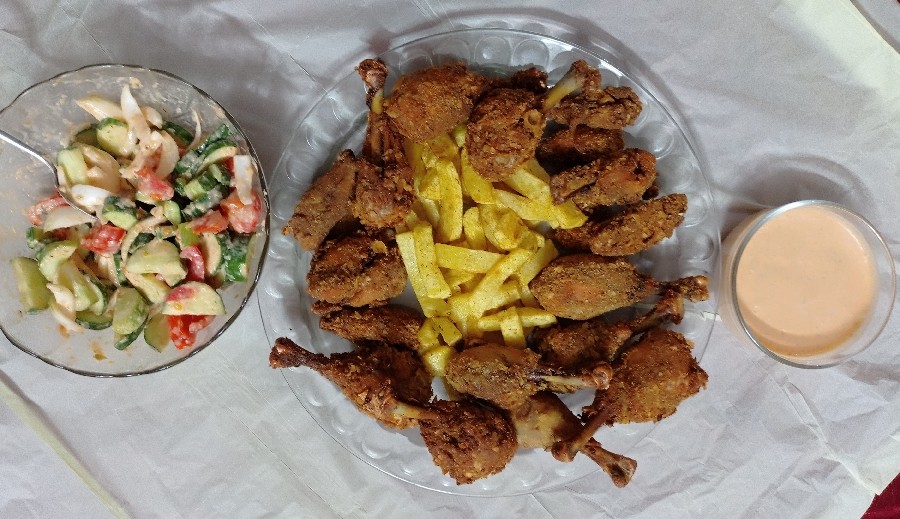 عکس مرغ سوخاری 