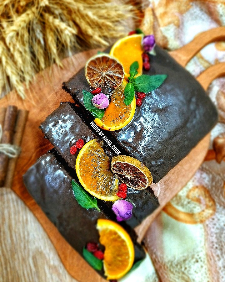 عکس کیک شکلاتی