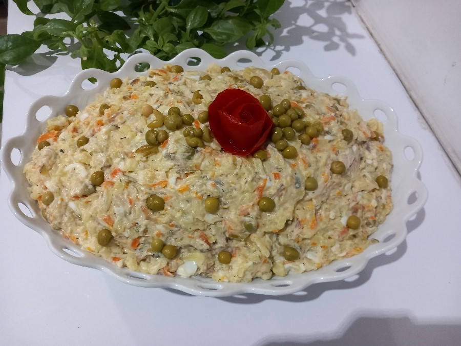 عکس سالاد الویه 