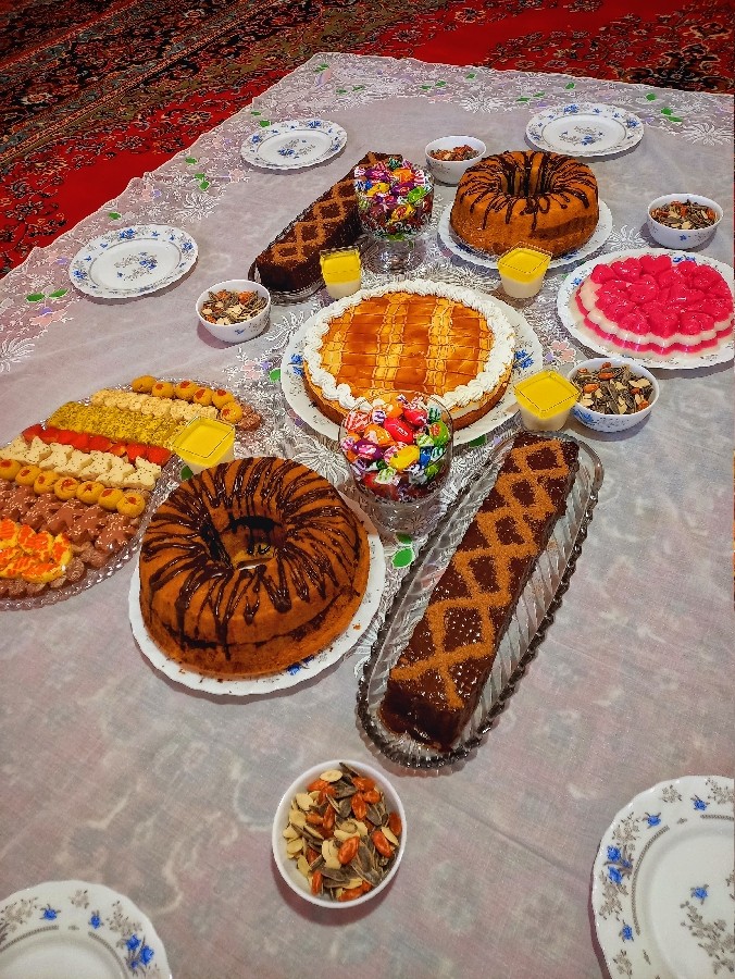 عکس سفره عید فطر♡