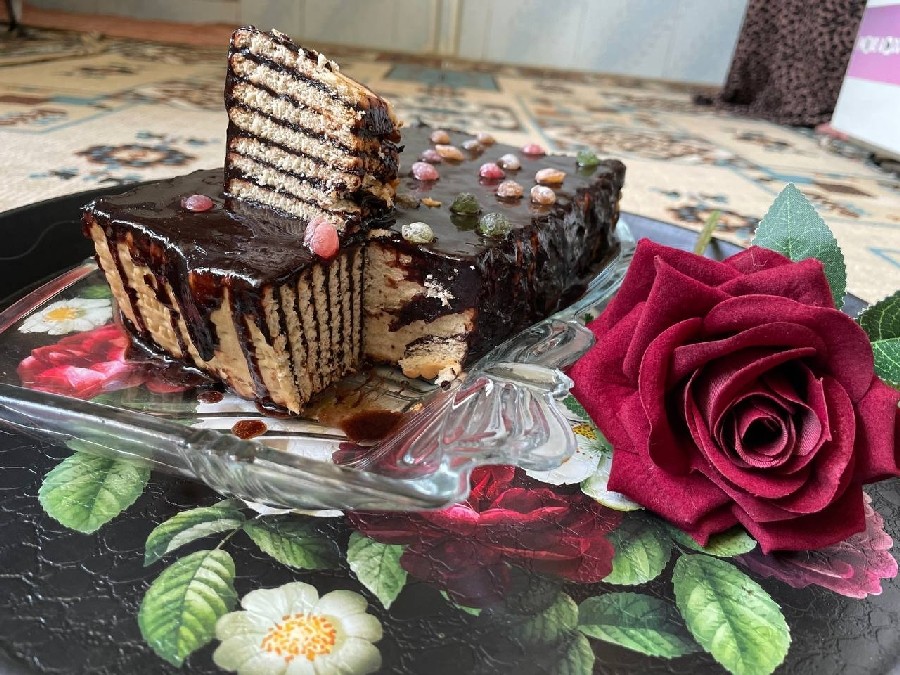 عکس کیک یخچالی