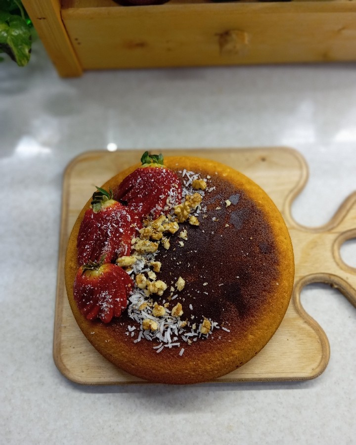 عکس کیک وانیلی 