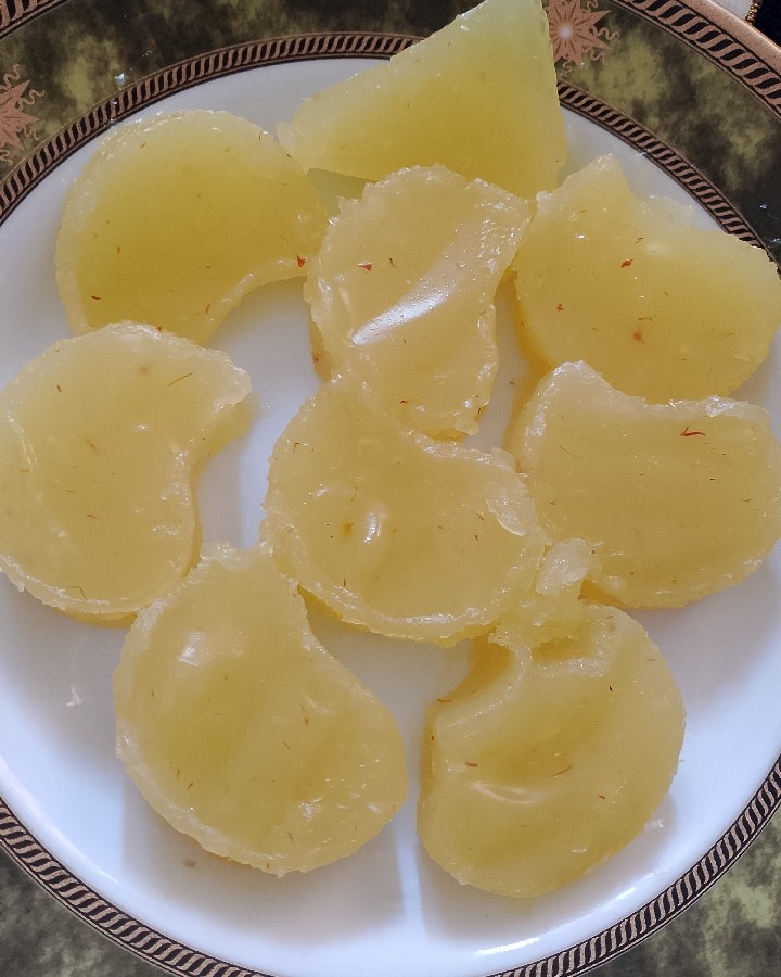 عکس حلوا مسقطی ساده