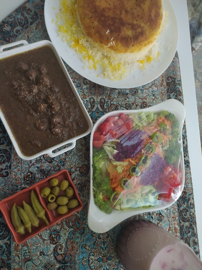عکس فسنجان با قل قلی 
