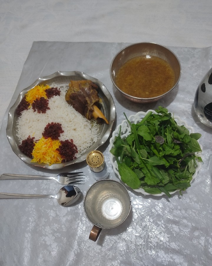 عکس #چلو گوشت گوسفندی