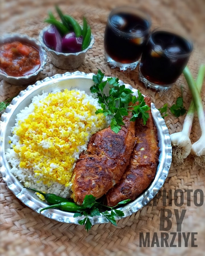 عکس ماهی سرخ کرده