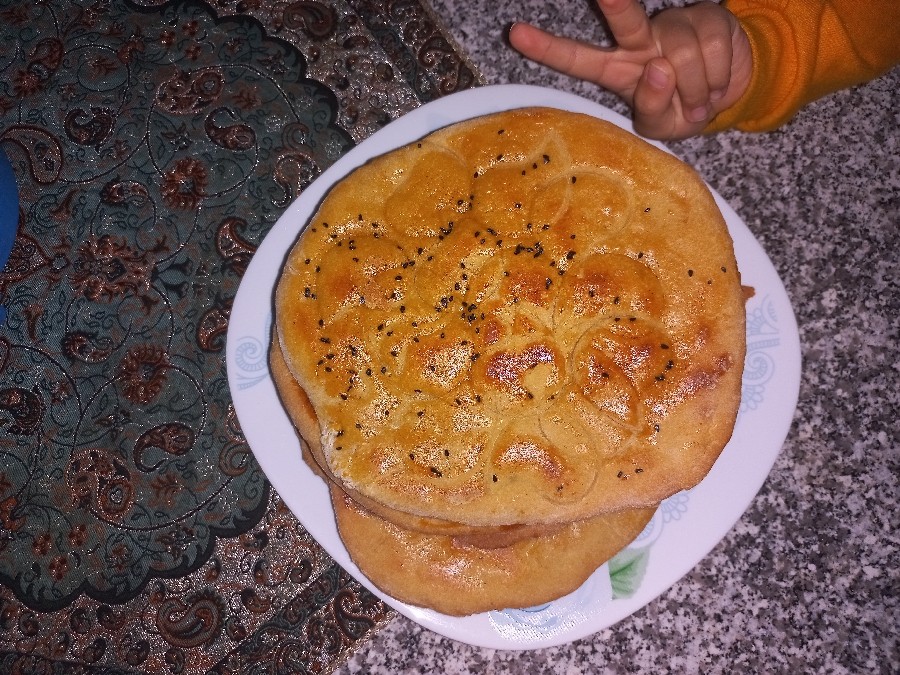 عکس نان شیرمال ترکی