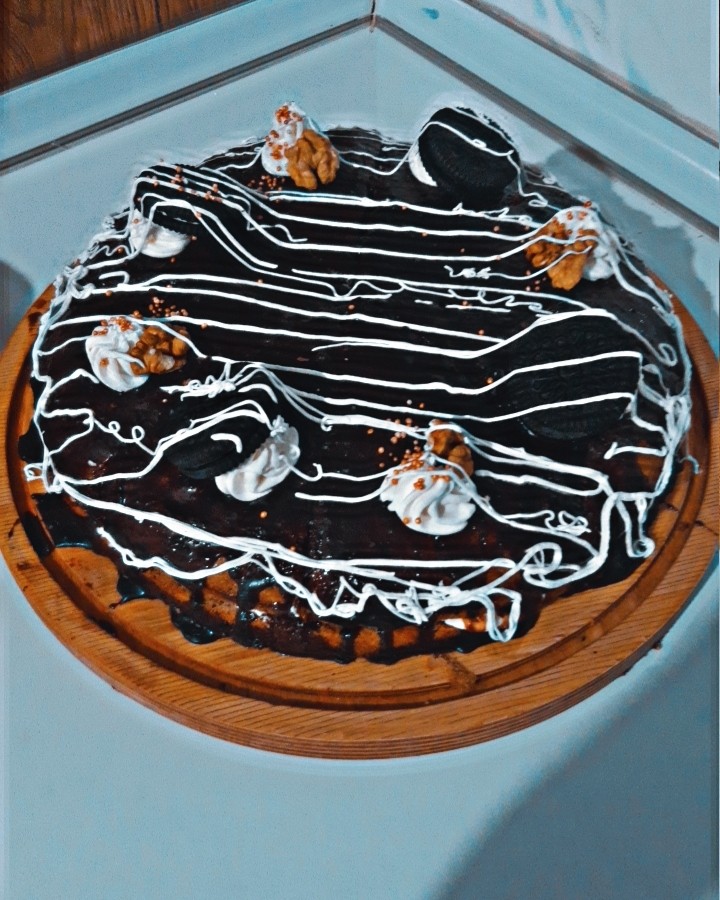 عکس کیک شکلاتی خیس:)